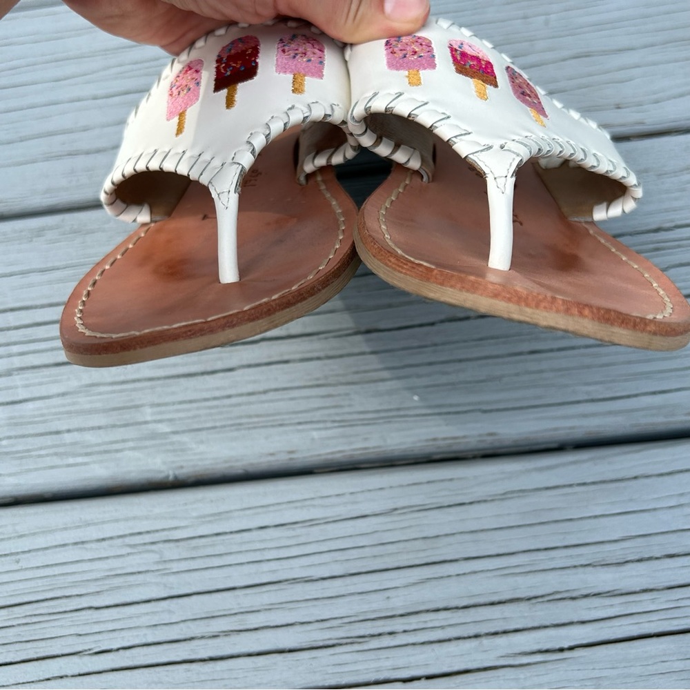 Embroidered Ice Cream Jack Rogers Sandals - Picture 5 of 6